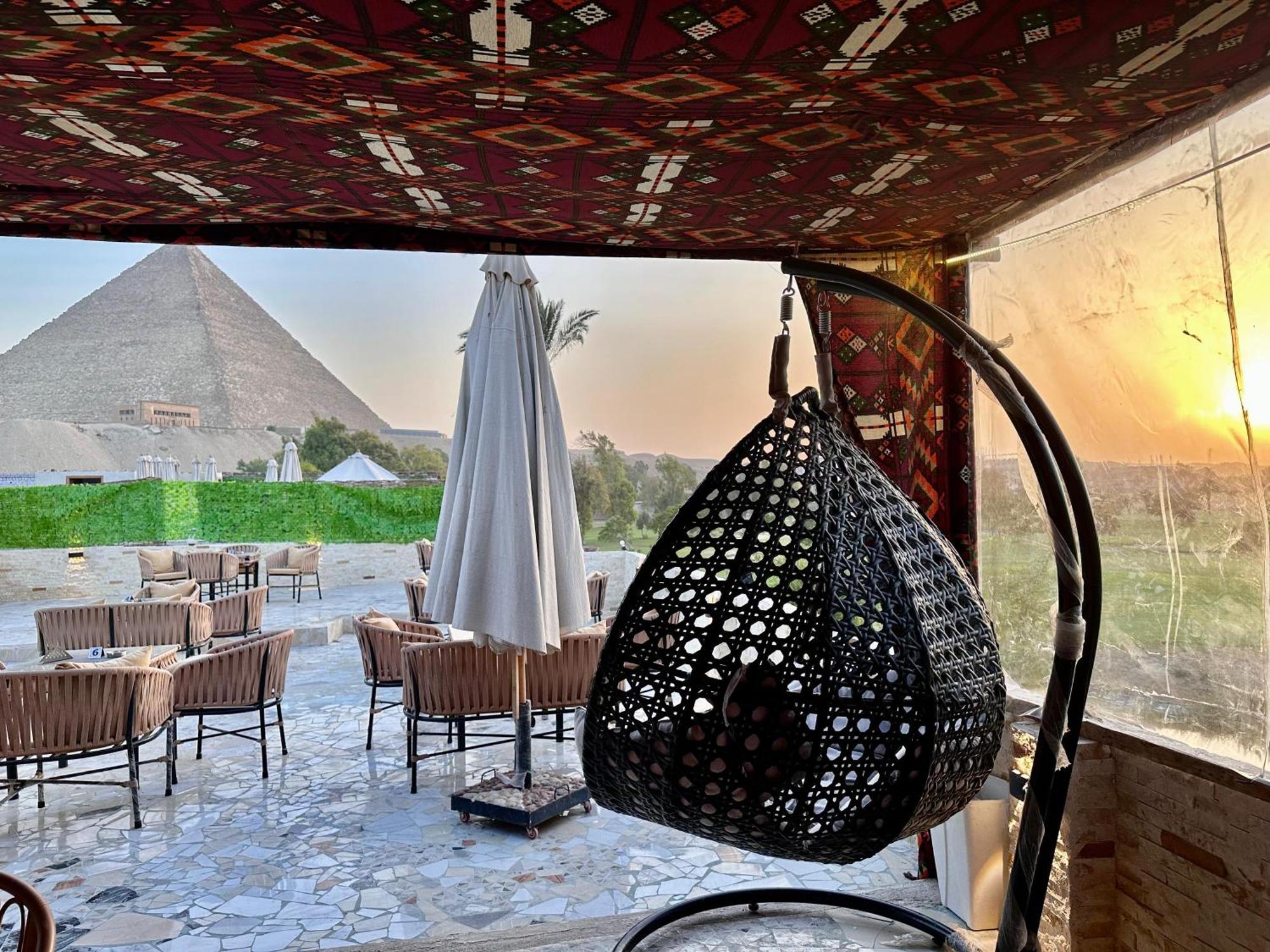 Hotel Golf Pyramids View à Kafret el-Gabal Extérieur photo