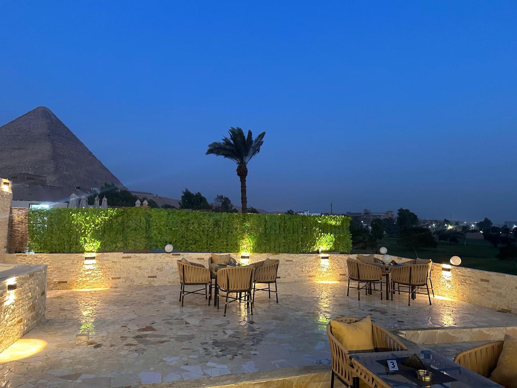 Hotel Golf Pyramids View à Kafret el-Gabal Extérieur photo