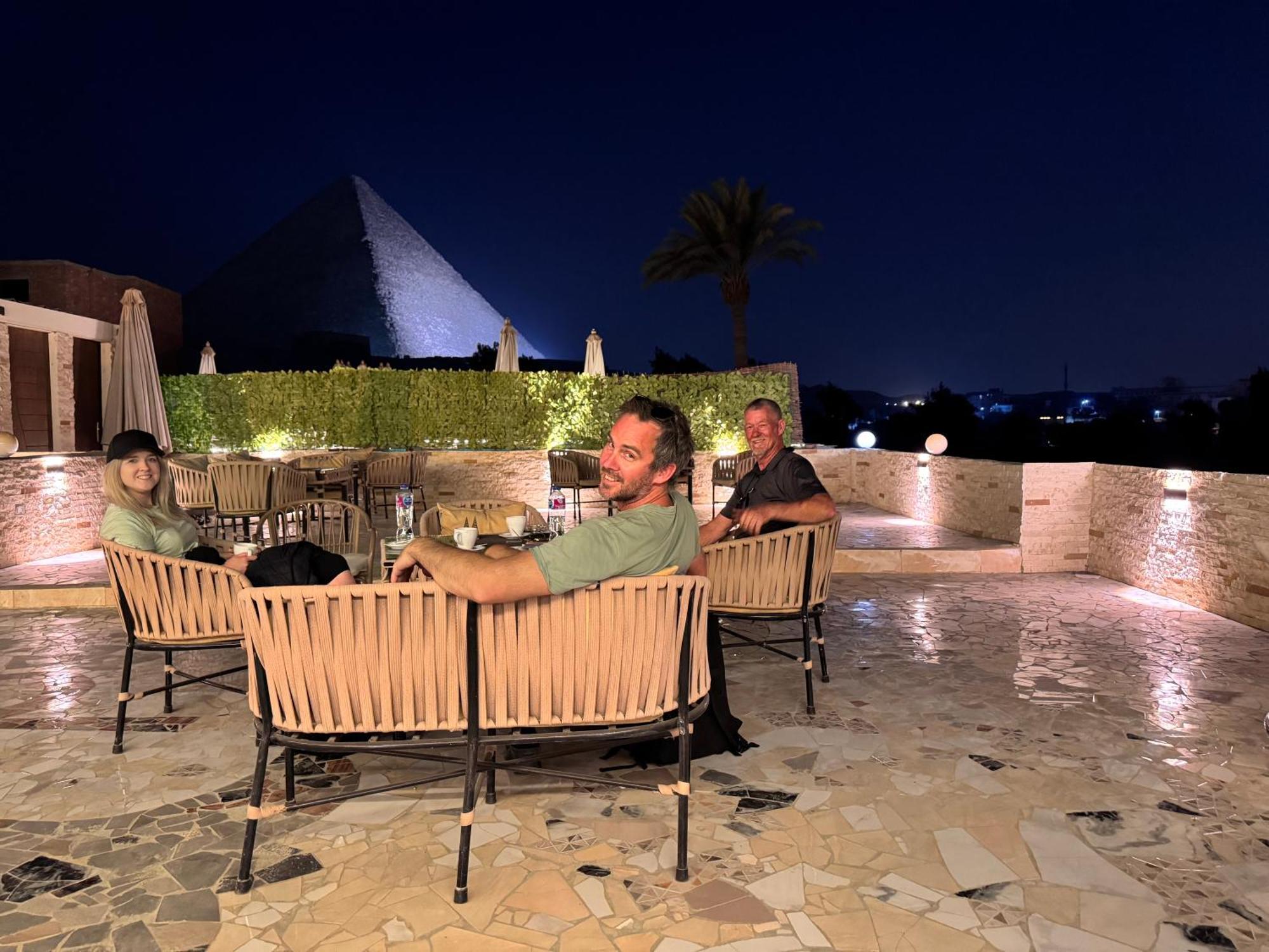 Hotel Golf Pyramids View à Kafret el-Gabal Extérieur photo