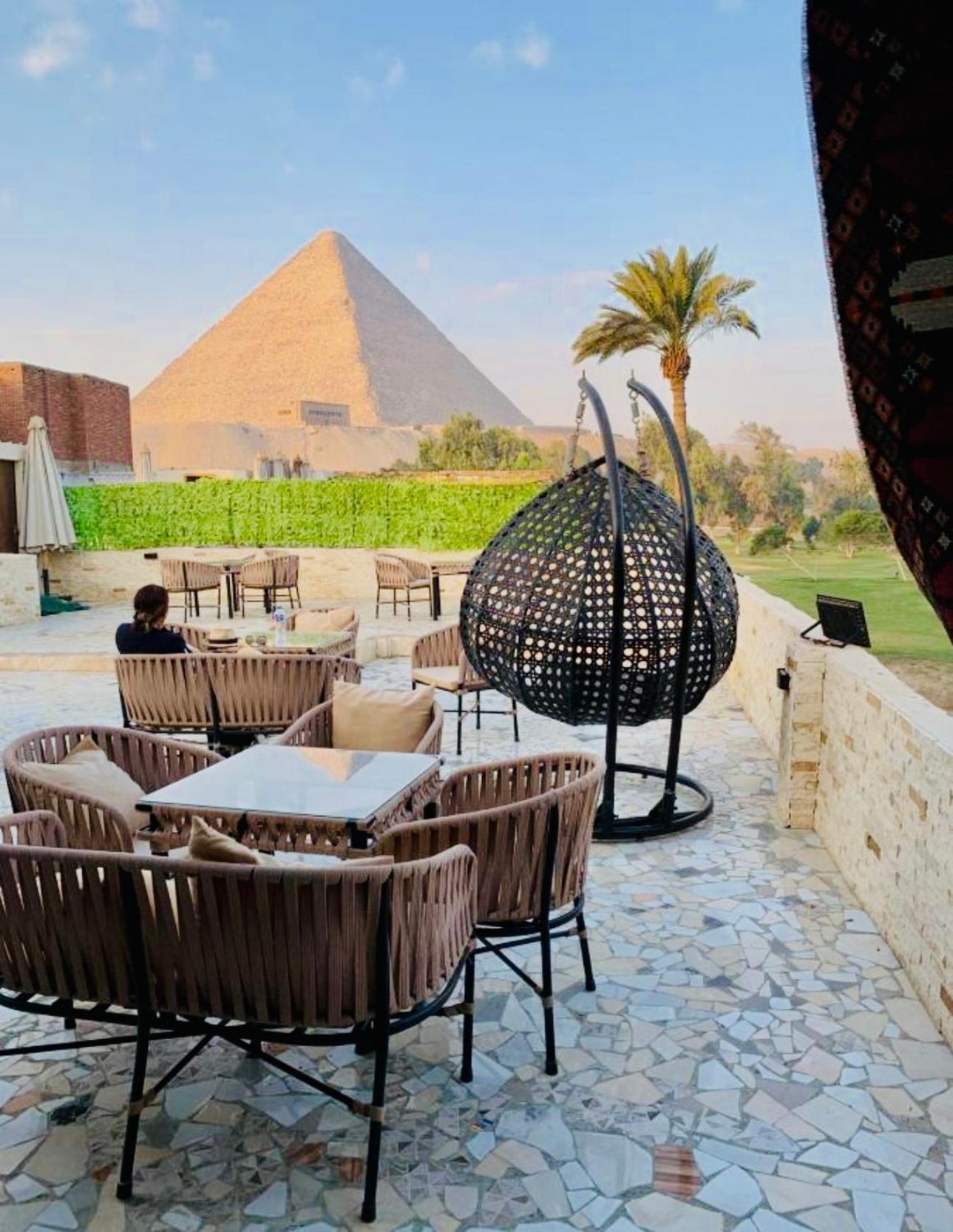 Hotel Golf Pyramids View à Kafret el-Gabal Extérieur photo